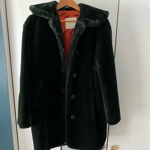 Faux fur United Colors of Benetton coat